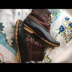 sperry duck boots
